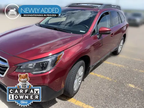 Red 2018 Subaru Outback 2.5i Premium