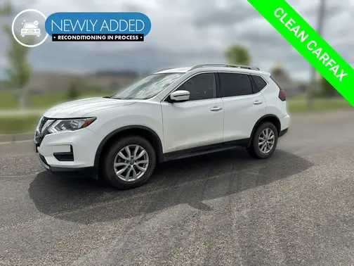 Glacier White 2019 Nissan Rogue SV