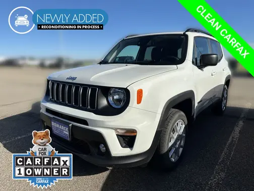 White 2023 Jeep Renegade Latitude