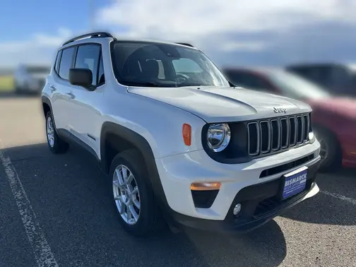 White 2023 Jeep Renegade Latitude