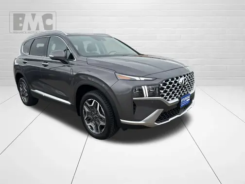 Gray 2022 Hyundai SANTA FE HEV Limited