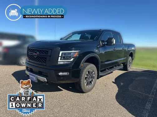 Black 2021 Nissan Titan XD PRO-4X
