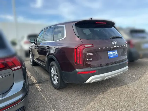 Purple 2020 Kia Telluride LX