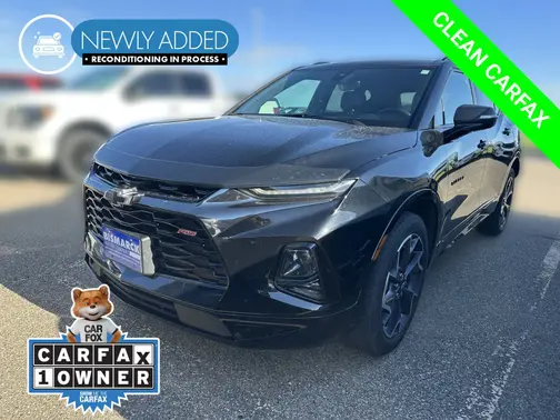 Black 2022 Chevrolet Blazer RS