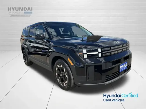 Black 2025 Hyundai SANTA FE SE