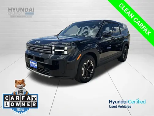 Black 2025 Hyundai SANTA FE SE