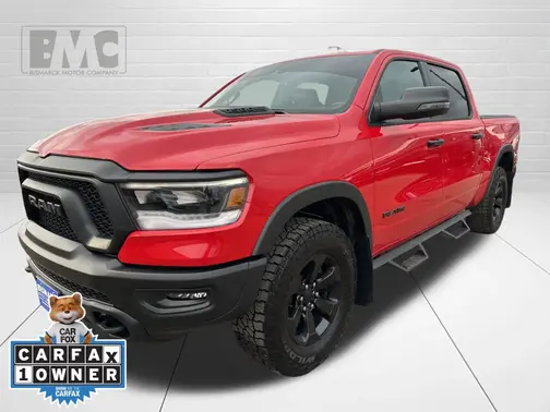 Red 2023 RAM 1500 Rebel Night Edition Package