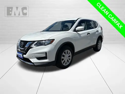 White 2017 Nissan Rogue S