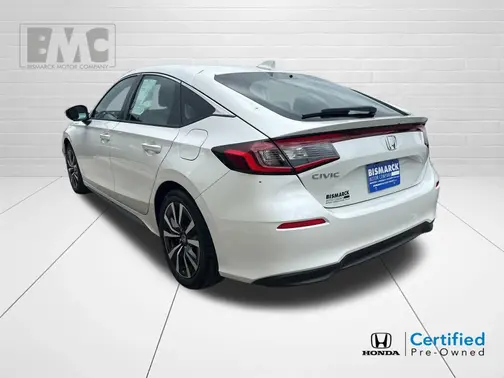 White 2024 Honda Civic EX-L