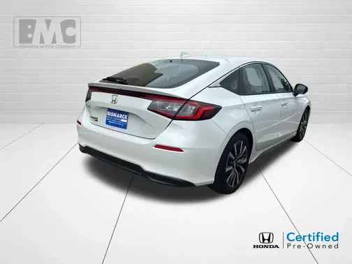 White 2024 Honda Civic EX-L