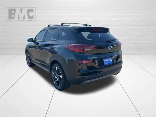 Black 2021 Hyundai TUCSON Sport
