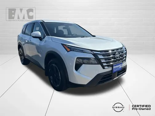 White 2025 Nissan Rogue SV