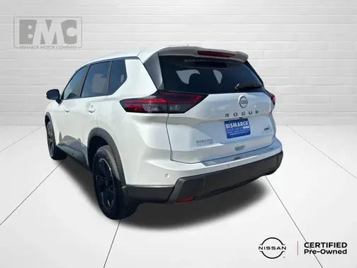 White 2025 Nissan Rogue SV