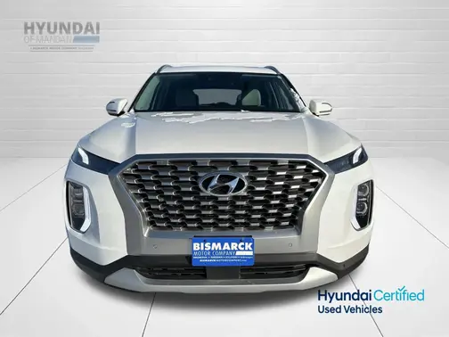 White 2021 Hyundai PALISADE SEL