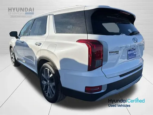 White 2021 Hyundai PALISADE SEL