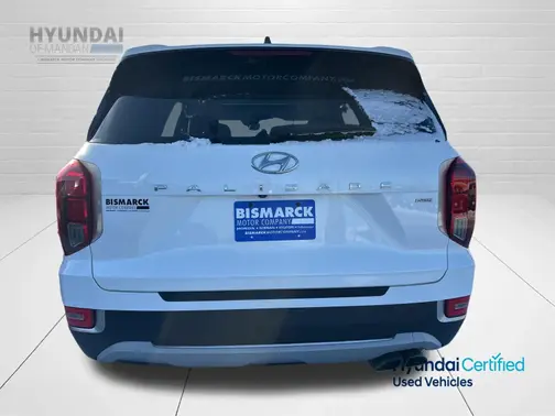 White 2021 Hyundai PALISADE SEL