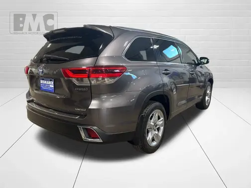 Gray 2019 Toyota Highlander Hybrid Limited