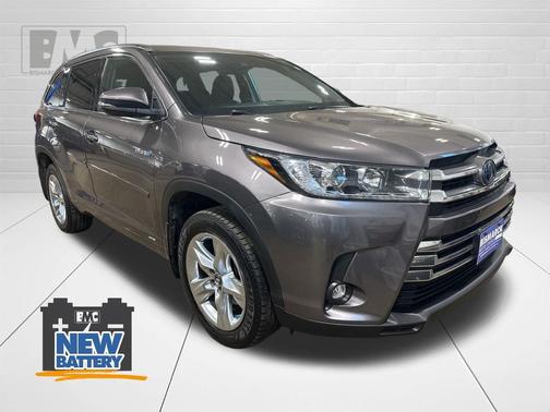 Predawn Gray Mica 2019 Toyota Highlander Hybrid Limited