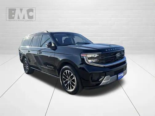 Black 2025 Ford Expedition Max Platinum