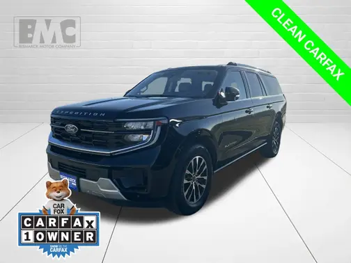 Black 2025 Ford Expedition Max Platinum