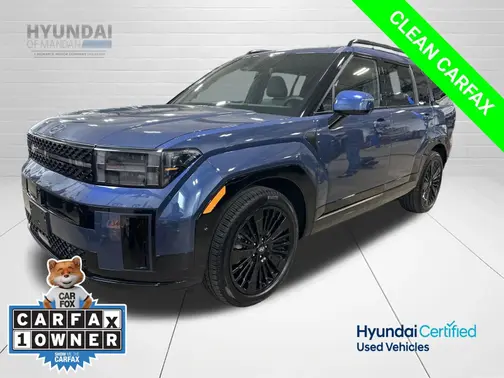 Blue 2026 Hyundai SANTA FE HEV Calligraphy