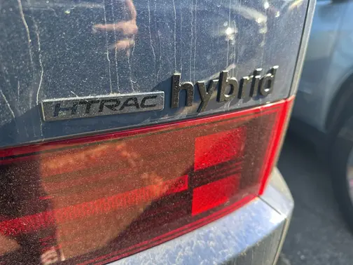 Blue 2026 Hyundai SANTA FE HEV Calligraphy