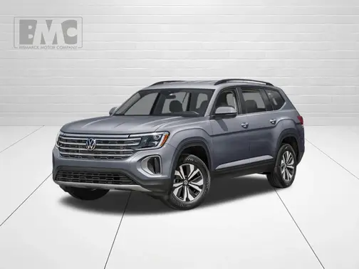 Pure Gray 2026 Volkswagen Atlas 2.0T SE w/Technology 4MOTION