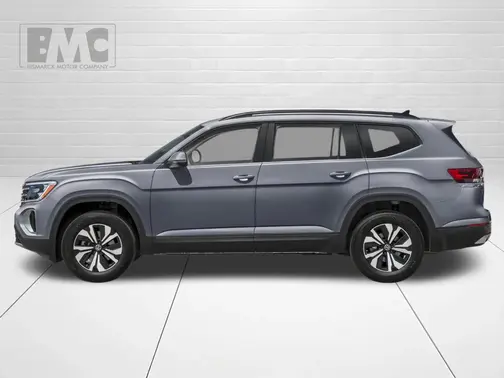Pure Gray 2026 Volkswagen Atlas 2.0T SE w/Technology 4MOTION