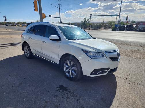 White 2015 Acura MDX 3.5L Advance Pkg w/Entertainment Pkg