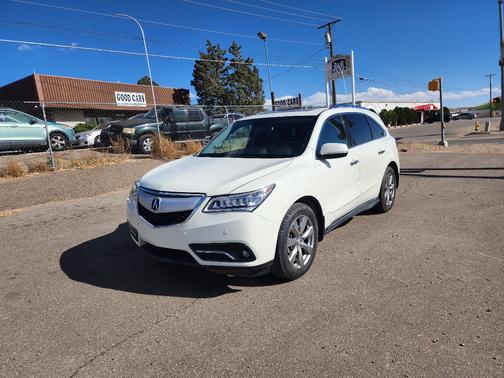 White 2015 Acura MDX 3.5L Advance Pkg w/Entertainment Pkg