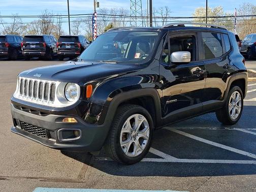 Black 2016 Jeep Renegade Limited