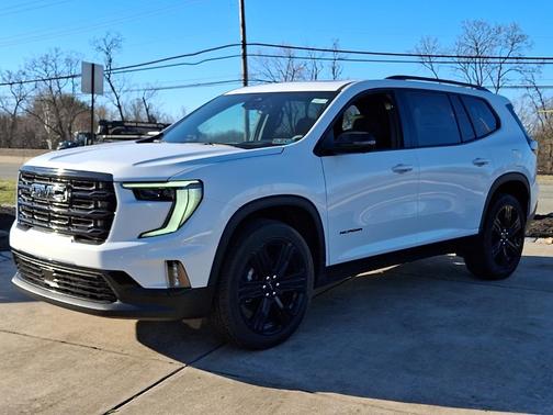 Summit White 2026 GMC Acadia Elevation