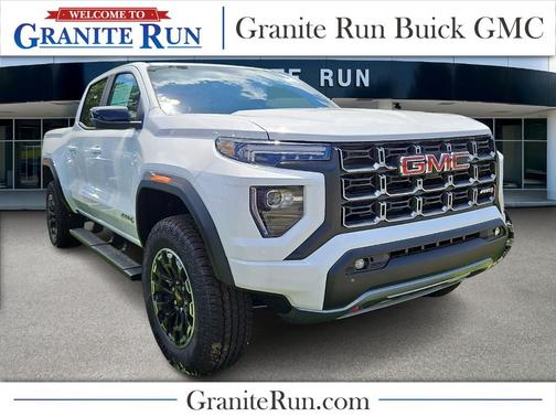 Summit White 2026 GMC Canyon AT4