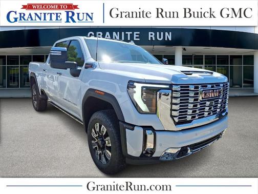 Glacier White 2026 GMC Sierra 2500 Denali