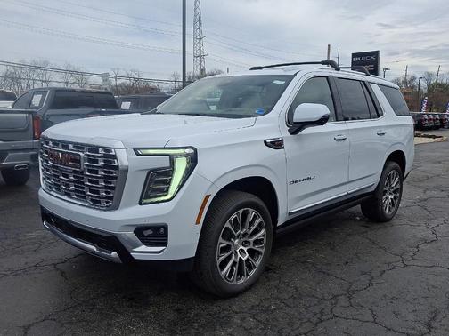 Glacier White 2026 GMC Yukon Denali