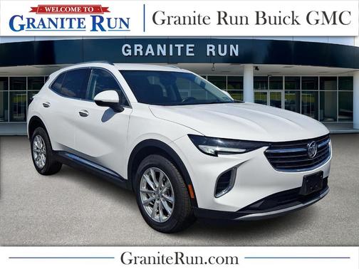 Summit White 2021 Buick Envision Preferred
