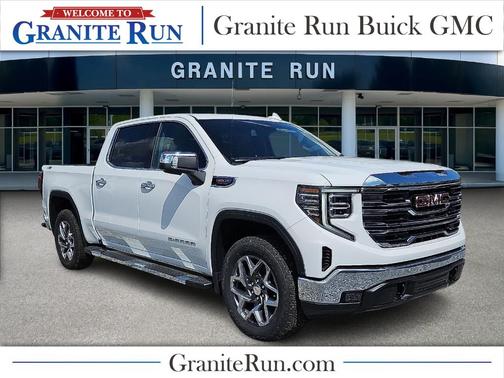 Summit White 2026 GMC Sierra 1500 SLT