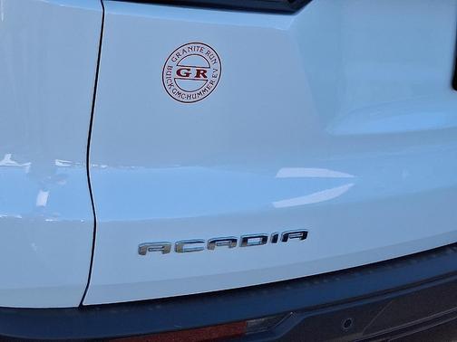 Summit White 2026 GMC Acadia AT4