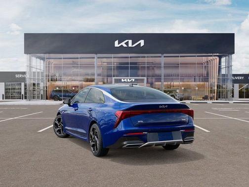 Blue 2025 Kia K5 GT-Line