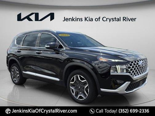 Twilight Black 2023 Hyundai SANTA FE HEV SEL Premium