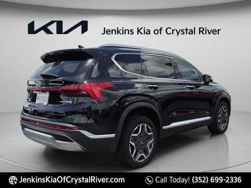 Twilight Black 2023 Hyundai SANTA FE HEV SEL Premium
