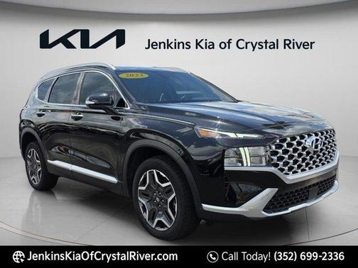 Twilight Black 2023 Hyundai SANTA FE HEV SEL Premium