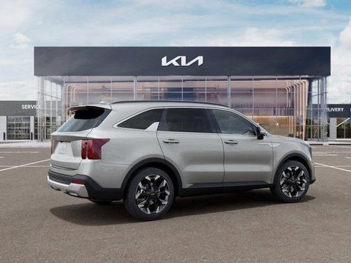 Ivory Silver 2026 Kia Sorento SX