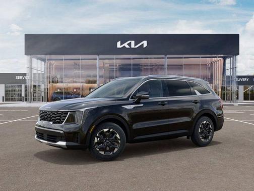 Ebony Black 2025 Kia Sorento S