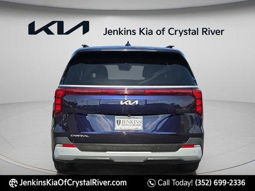 Deep Chroma Blue 2025 Kia Carnival EX