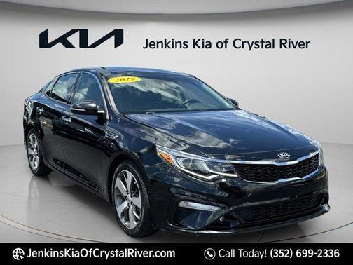 Ebony Black 2019 Kia Optima S