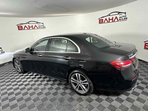 Black 2021 Mercedes-Benz E-Class 4MATIC