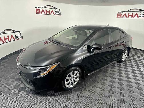 Midnight Black Metallic 2025 Toyota Corolla LE