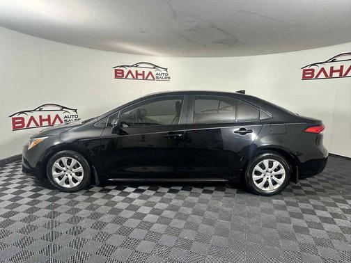Midnight Black Metallic 2025 Toyota Corolla LE