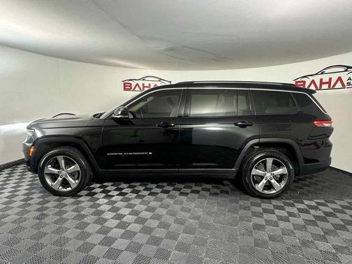 Diamond Black Crystal Pearlcoat 2021 Jeep Grand Cherokee L Limited
